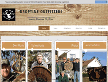 Tablet Screenshot of droptineoutfitters.com